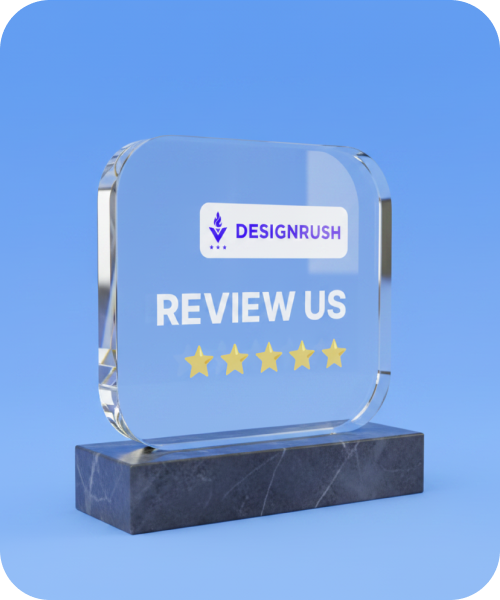 DesignRush recognition badge