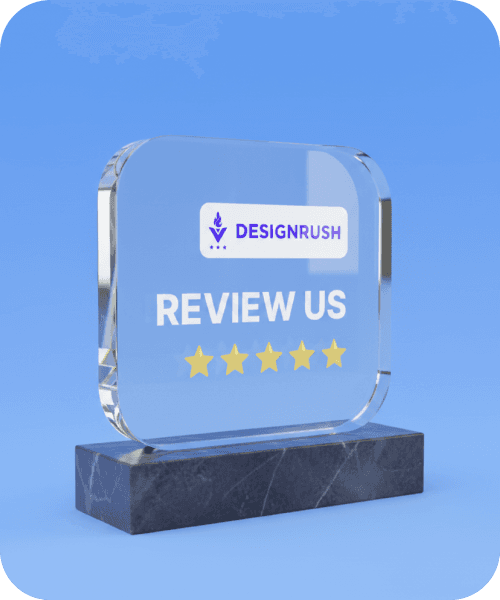 DesignRush recognition badge