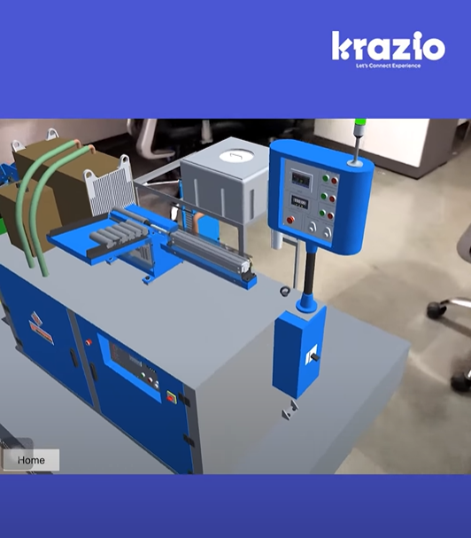 AR Machine Visualization – Immersive Industrial Training Through Augmented Reality Portfolio Image 1