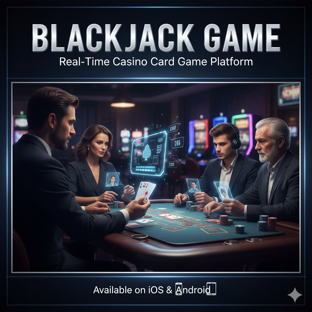 Blackjack Game – Real-Time Casino Card Game Platform